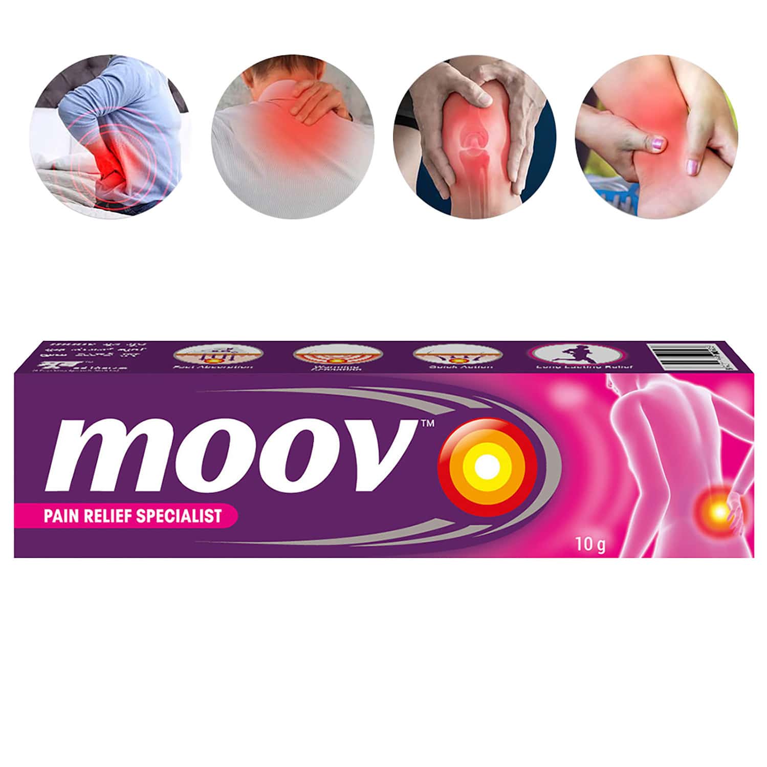 Moov Pain Relief Specialist Ointment 10g